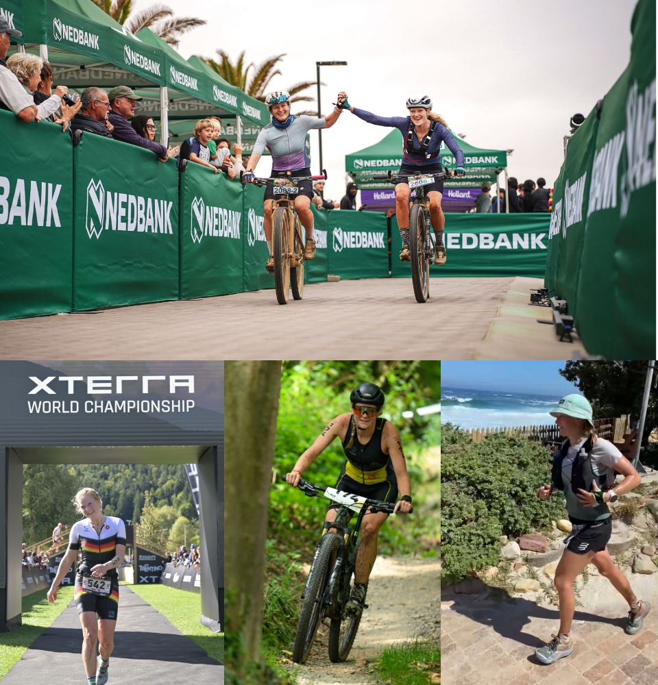 Cindy Friebel beim Wettkampf: Desert Dash Namibia, Xterra WM, Xterra EM Czech, UTCT Ultratrailrun