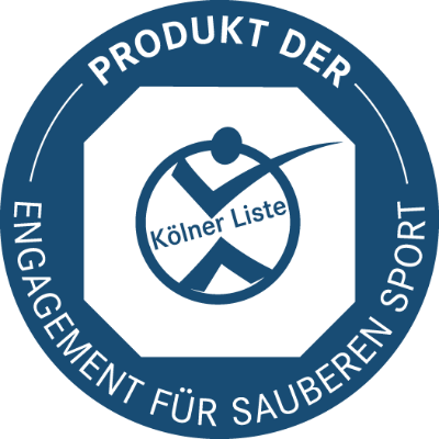Produkt der Kölner Liste - Engagement für sauberen Sport