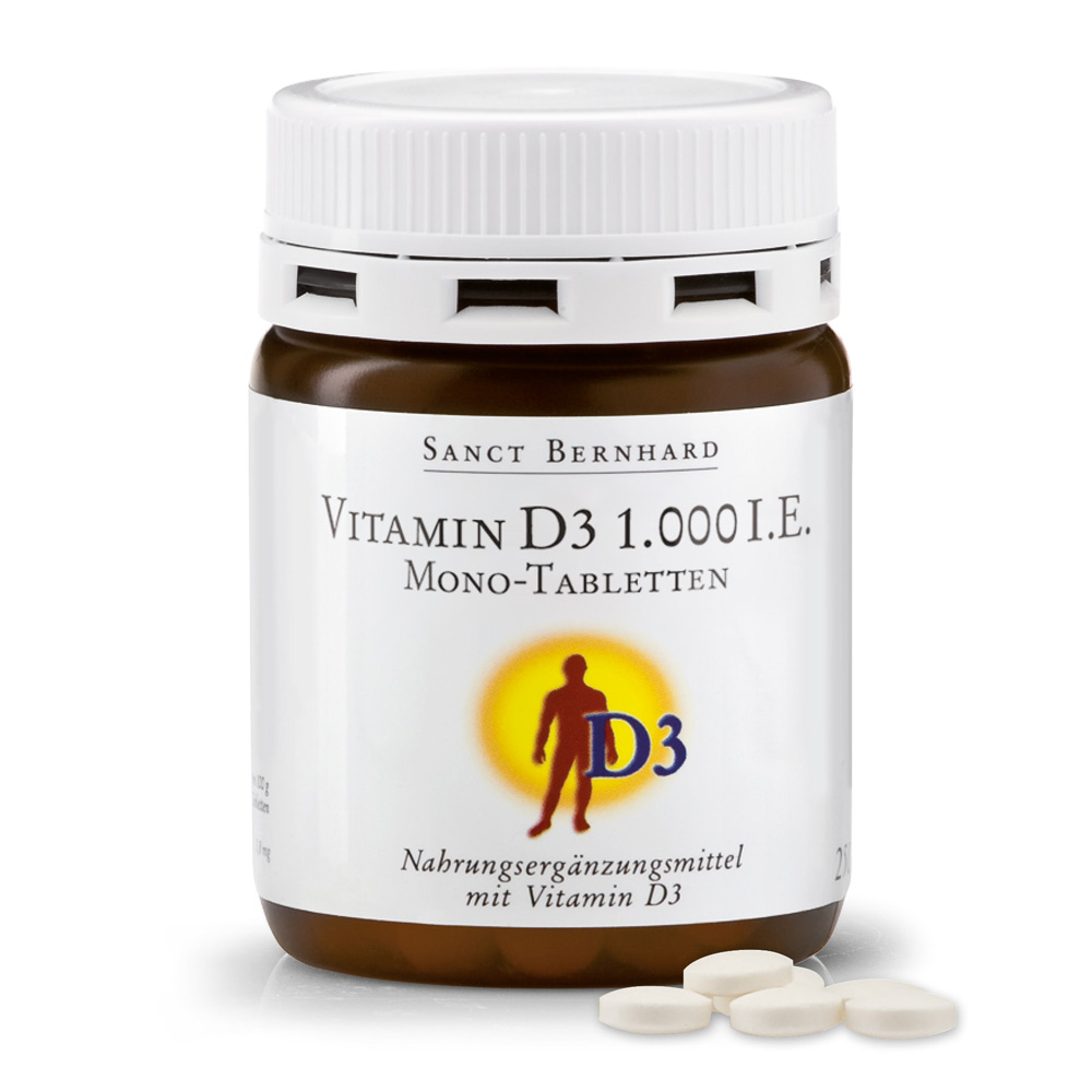 Vitamin D 1.000 I.E. Mono-Tabletten » jetzt online kaufen