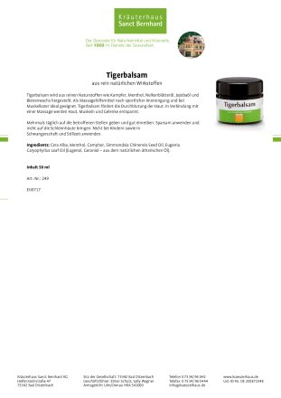 Tigerbalsam 50 ml