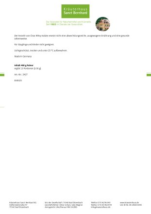 Triple Perform Clear Whey Isolate Lemon Ice Tea: 400-g-Dose