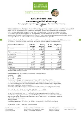 Isoton Energiedrink Pfirsich-Maracuja: 900-g-Dose