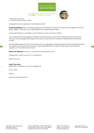 Protein Regenerationsturbo Granatapfel: 750-g-Dose