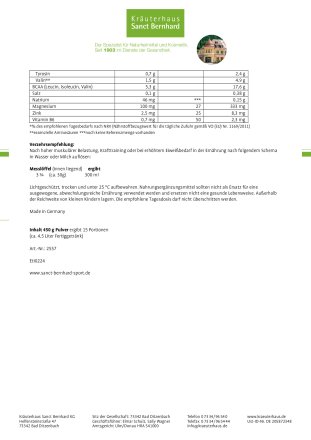 Proteindrink XXL 92 Erdbeer-Vanille: 450-g-Dose