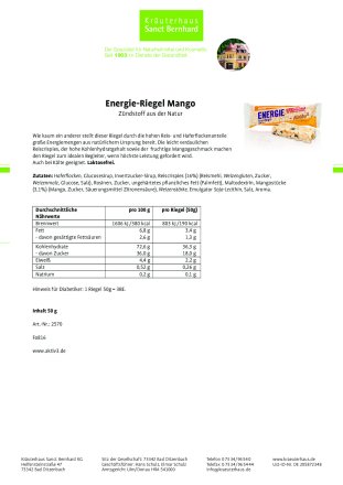 Energie Reis-Riegel Himbeere: 50-g-Riegel