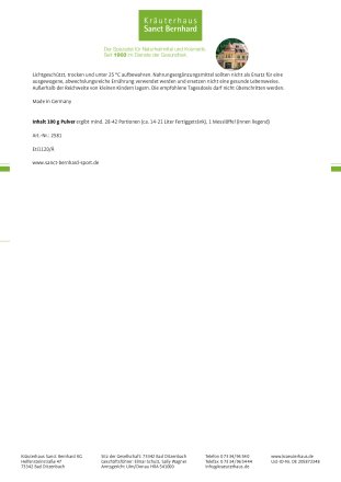 Mineral-Pur-Drink Zitrone: 100-g-Packung