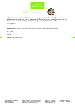 Mineral-Pur-Drink Zitrone: 100-g-Packung