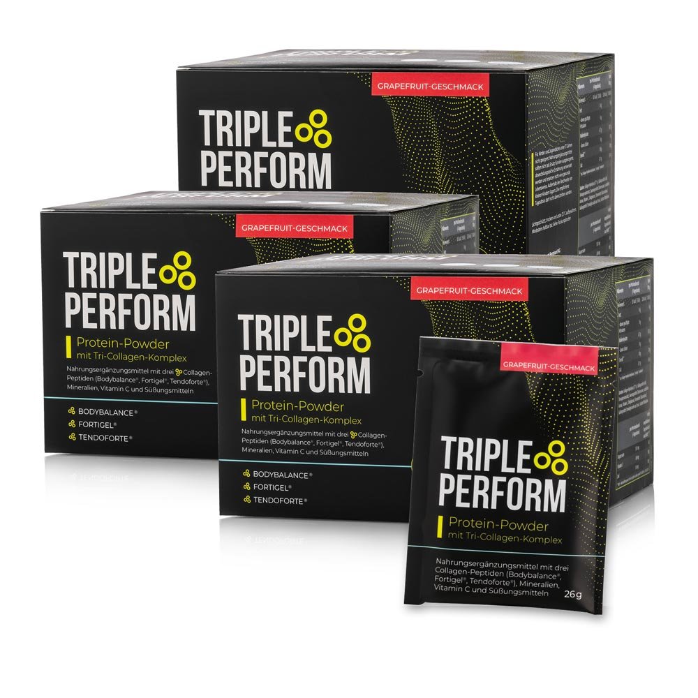 Triple Perform Grapefruit - 30 Portionsbeutel für 1 Monat