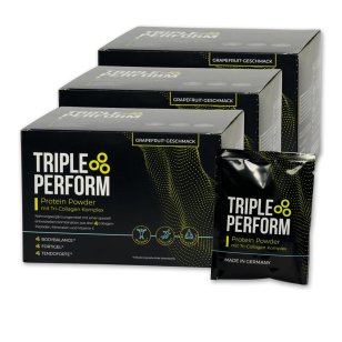 Triple Perform Collagenpulver Grapefruit - 30 Portionsbeutel für 1 Monat