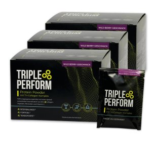 Triple Perform Collagenpulver Grapefruit - 30 Portionsbeutel für 1 Monat