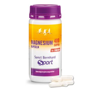 Magnesium 400 supra Kapseln 120 Kapseln für 4 Monate