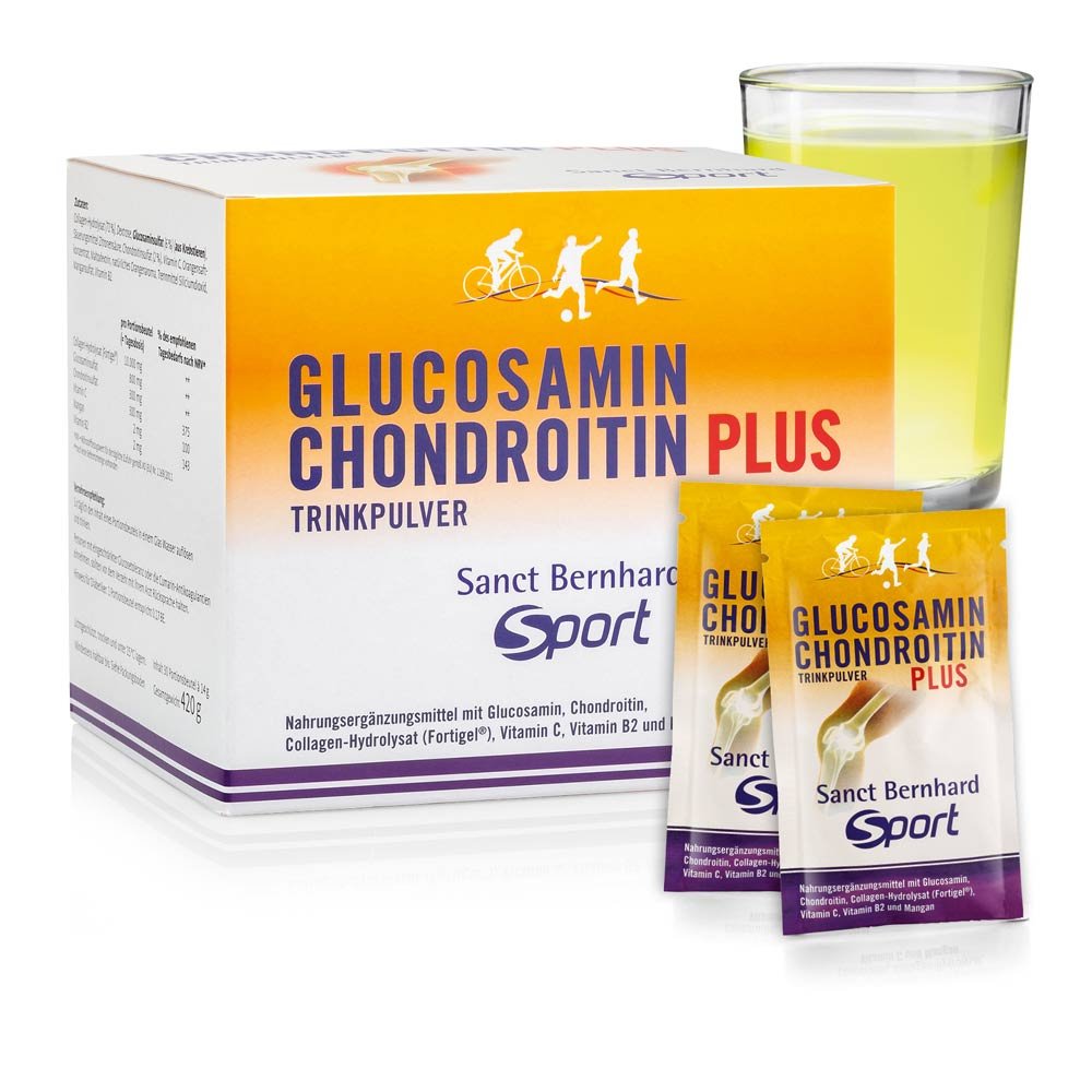 Glucosamin Chondroitin Plus Trinkpulver 30 Portionsbeutel für 1 Monat