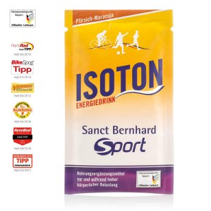 Isoton Energiedrink Sachet Pfirsich-Maracuja: 36-g-Sachet