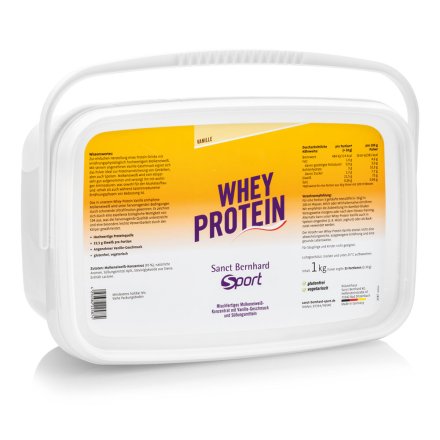 Whey-Protein Vanille Whey-Protein Vanille 1000-g-Eimer