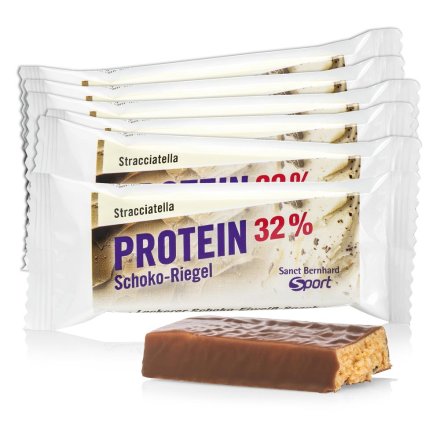 Protein-Riegel 32 % Crispy Cappuccino: 35-g-Riegel