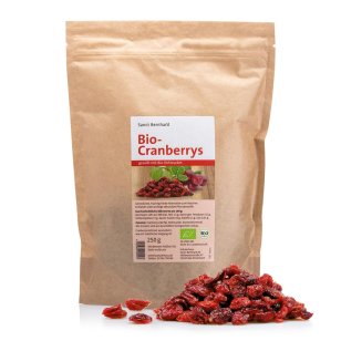 Bio-Cranberrys 250-g-Packung
